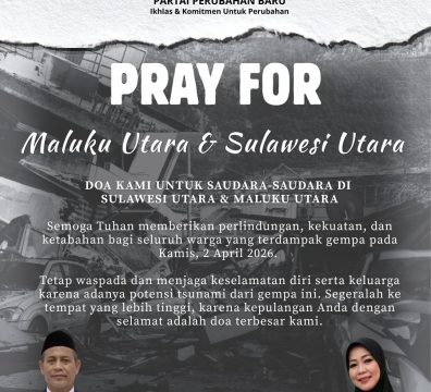 PAPERBA Peduli Gempa Maluku Utara dan Sulawesi Utara